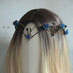 Leaf Water Drop Headband Female Headdress