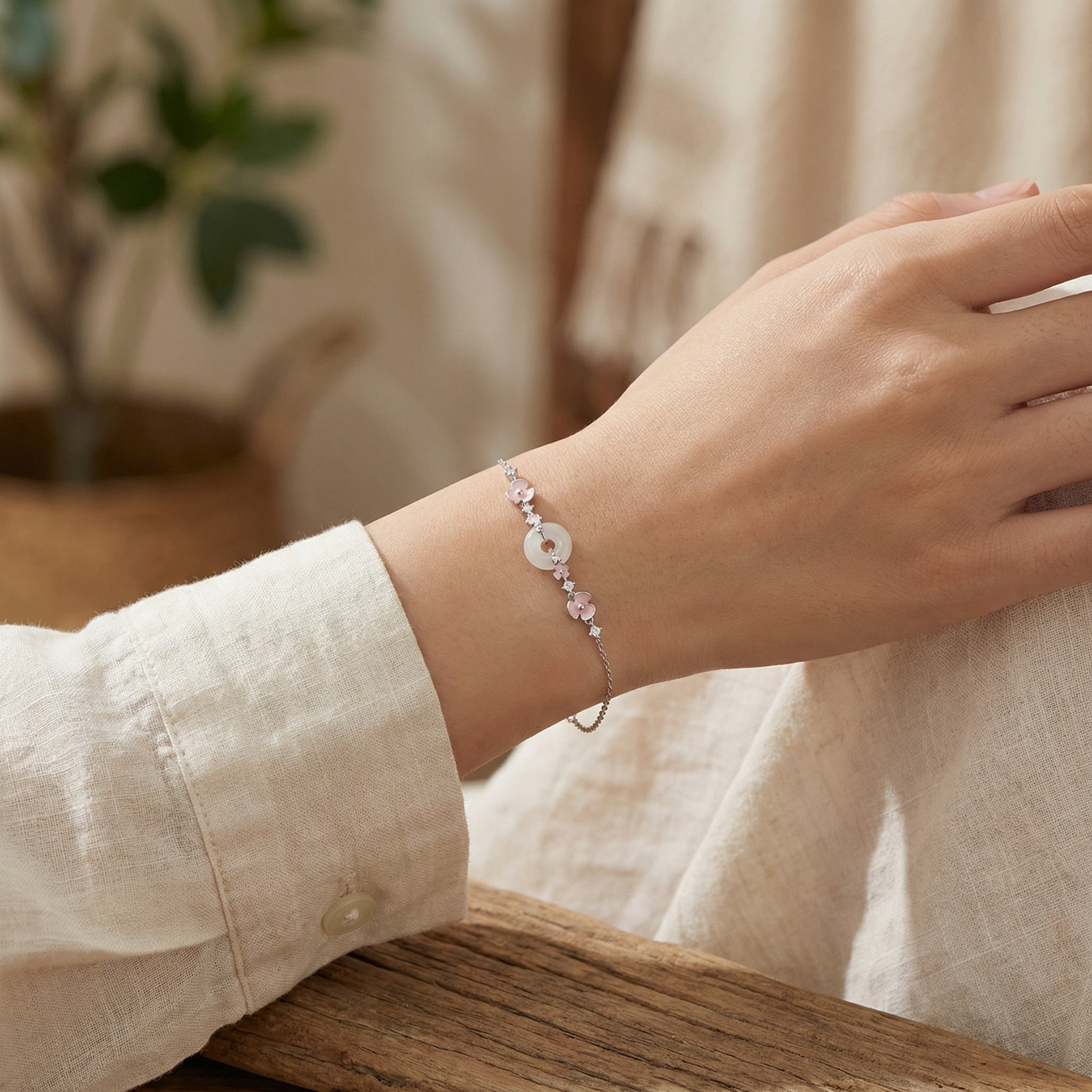 925 Sterling Silver Elegant Silver Bracelet