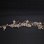 New Handmade Hairband Gold Leaf Headdress Bridal