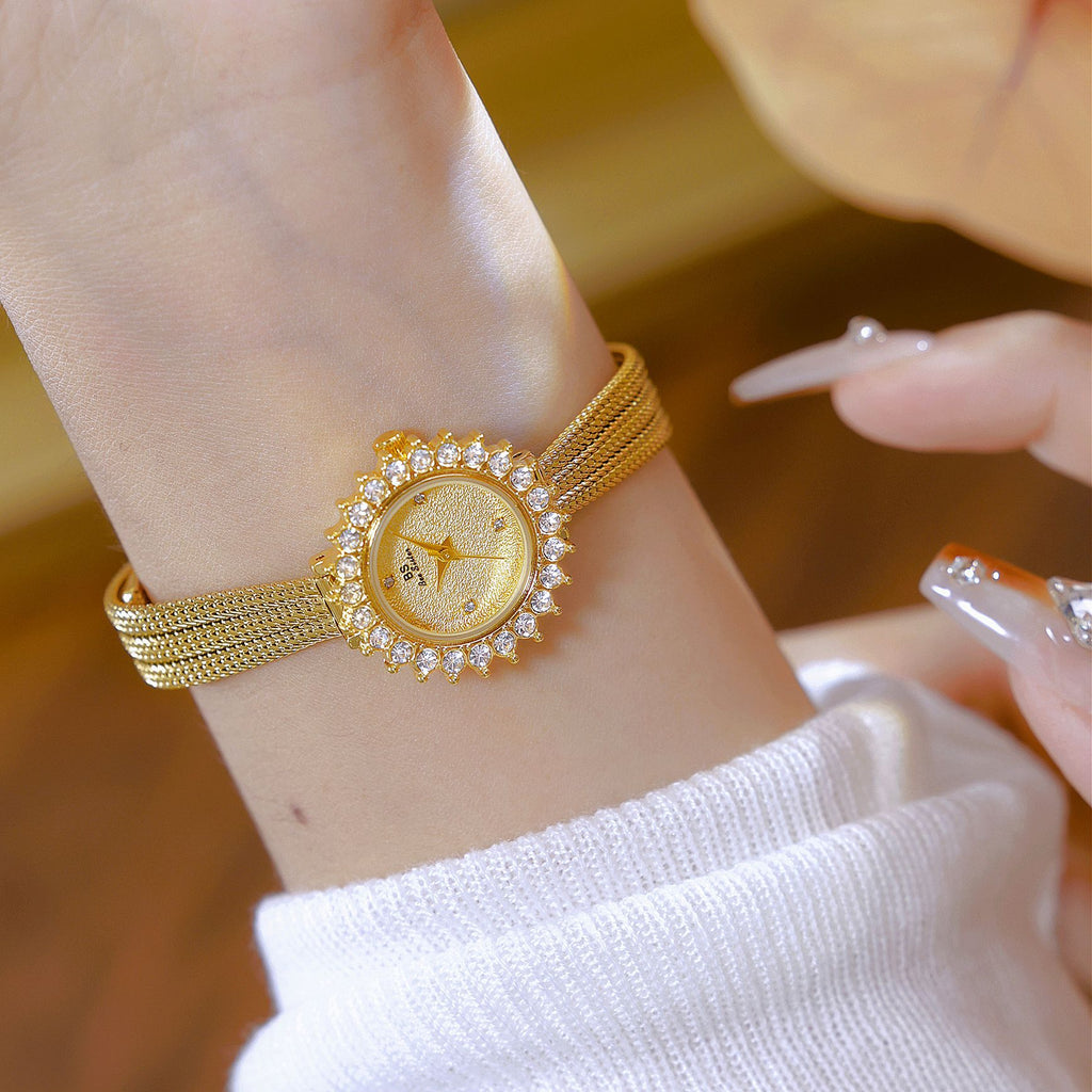 Sun-patterned Gesang Flower Watch