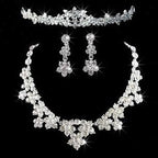 Bridall three sets necklace,wedding jewelry set