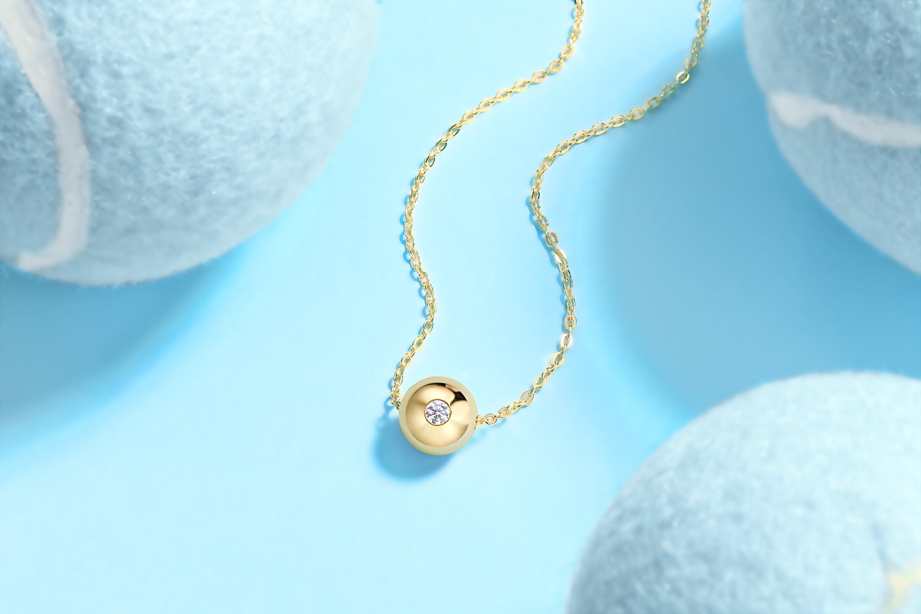 Necklace Pendant Set With  S925 And Silver