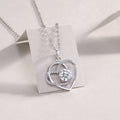 Light Luxury Jewelry Pendant Necklace Set  S925 Silver
