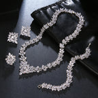 Handcrafted With Copper And Set With Zircon Stones.