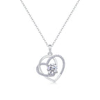 Light Luxury Jewelry Pendant Necklace Set  S925 Silver