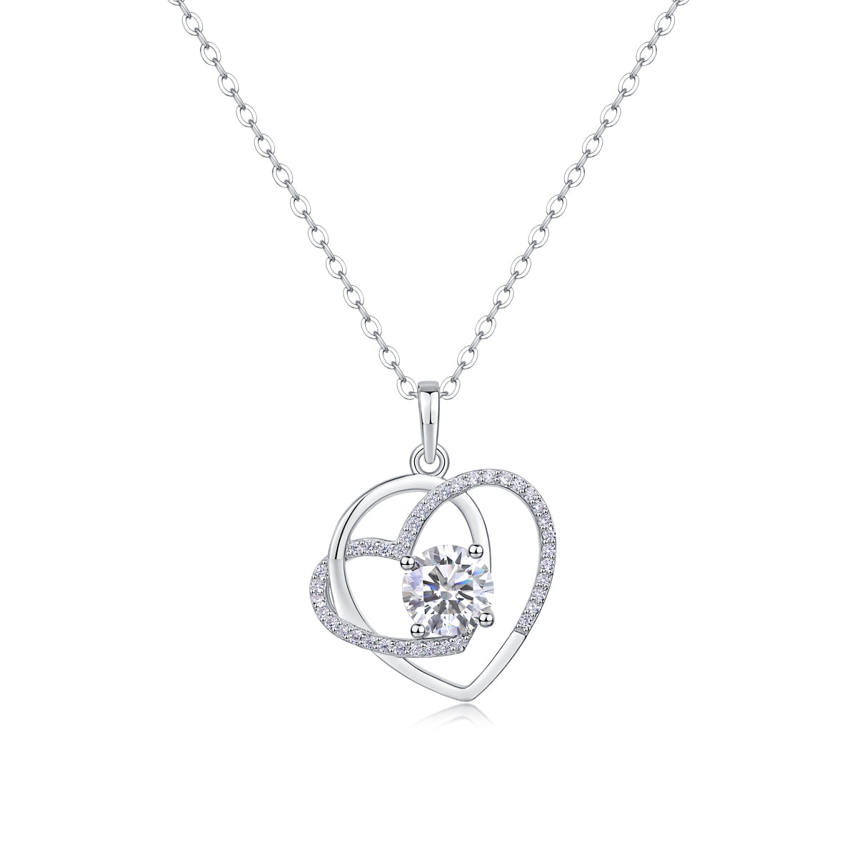 Light Luxury Jewelry Pendant Necklace Set  S925 Silver