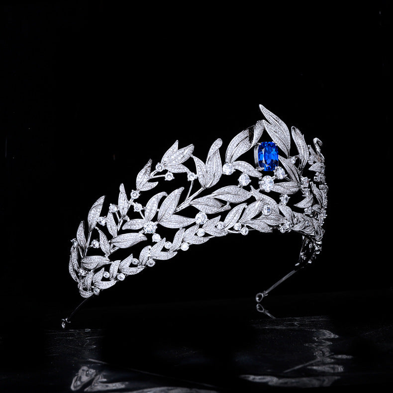 Sapphire Crown CopperCrown Wedding Headdress