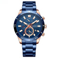 Men's Multifunctional Quartz Waterproof Watch