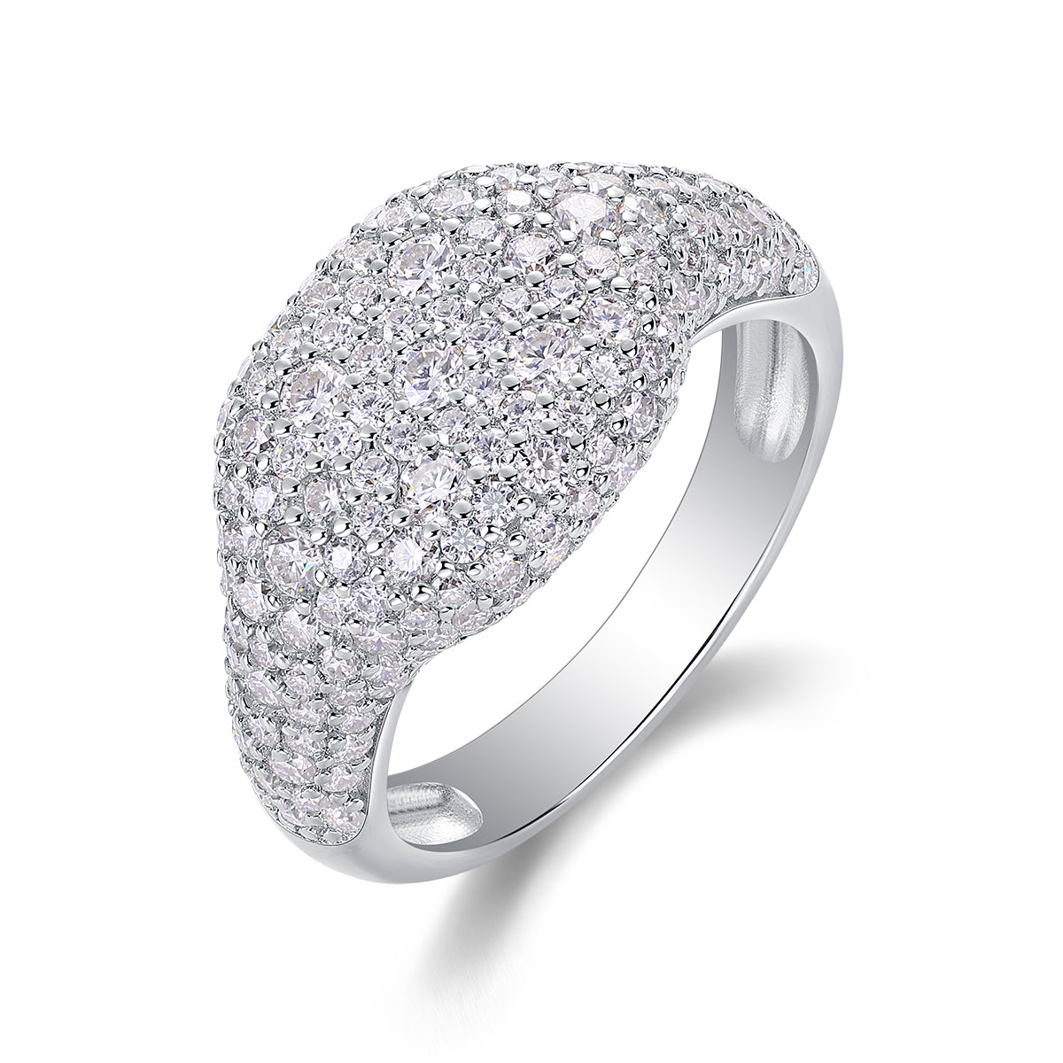 A Wedding Ring Set With  S925 Silver