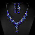 Western Wedding Bride Necklace Earrings