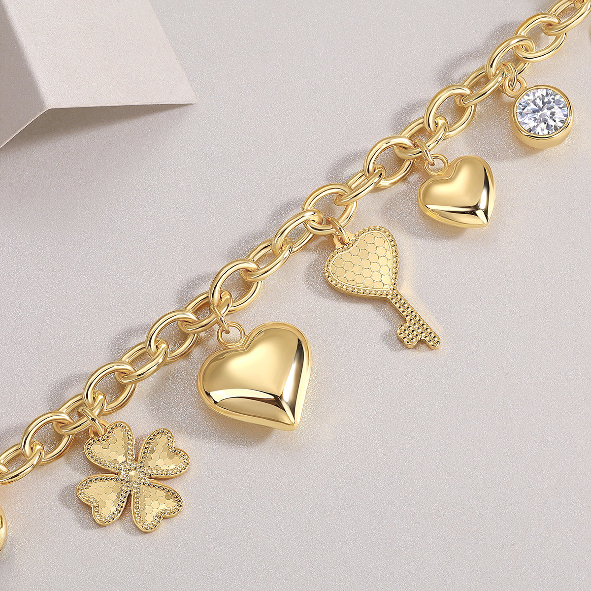 1-carat  Silver Bracelet  S925 Silver