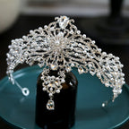 Baroque Bride Crown Fashion Headwear