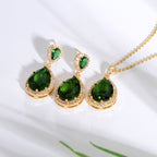 Necklace Eardrops Suit Bride Wedding Jewelry