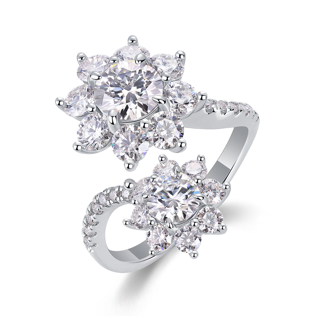 A Wedding Ring Set With Top-quality 1-carat