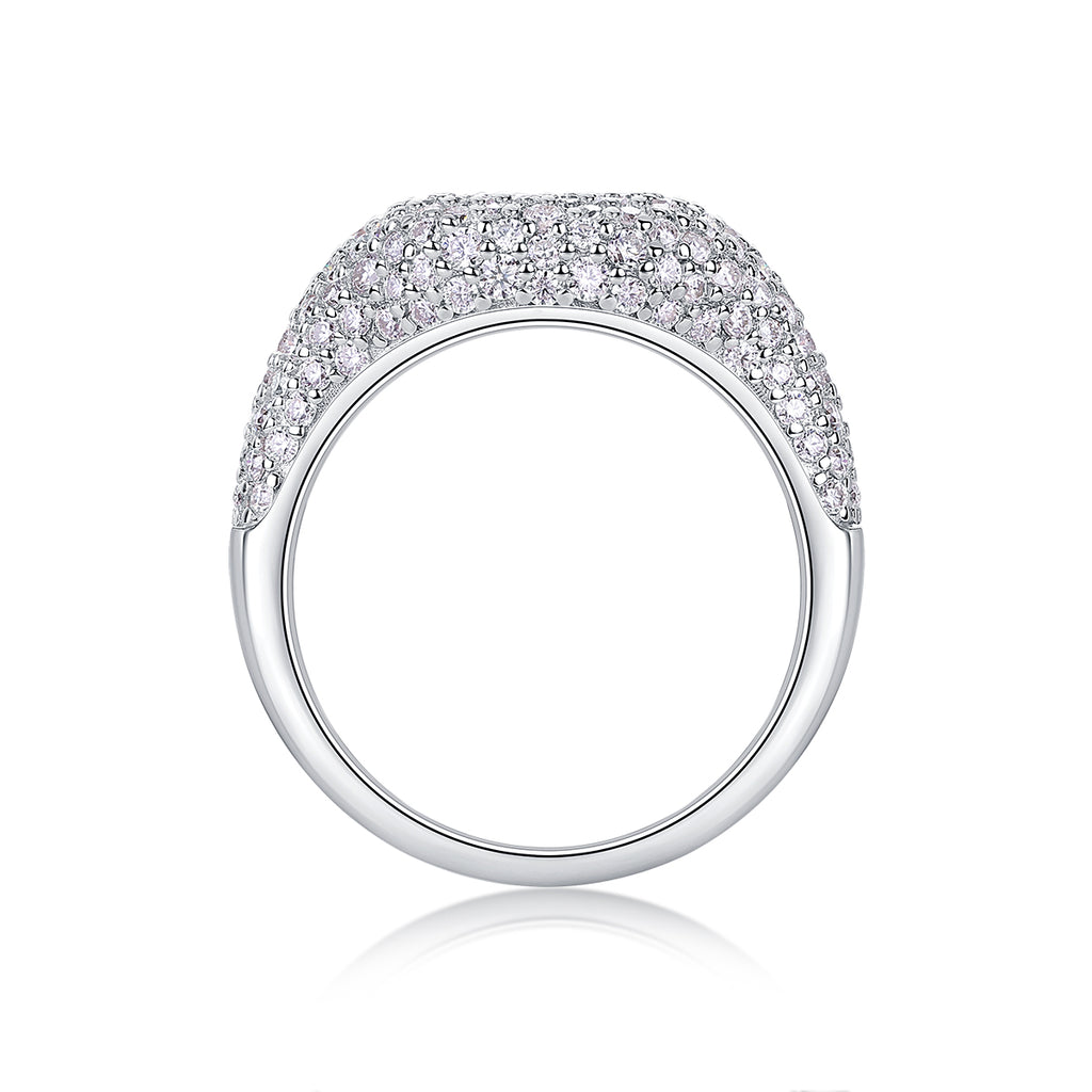 A Wedding Ring Set With  S925 Silver