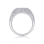 A Wedding Ring Set With  S925 Silver