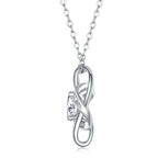 , Silver Pendant Necklace S925, Silver-