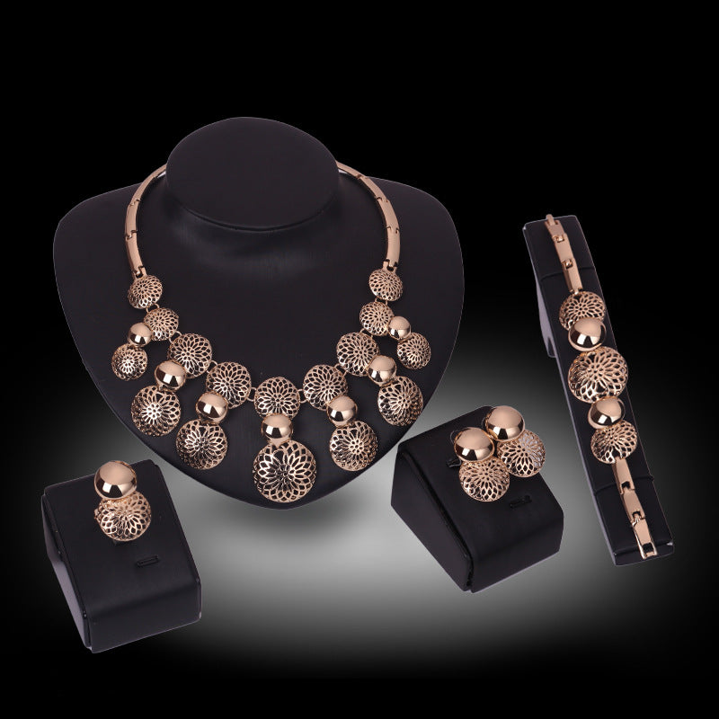 Korean  bride jewelry set,