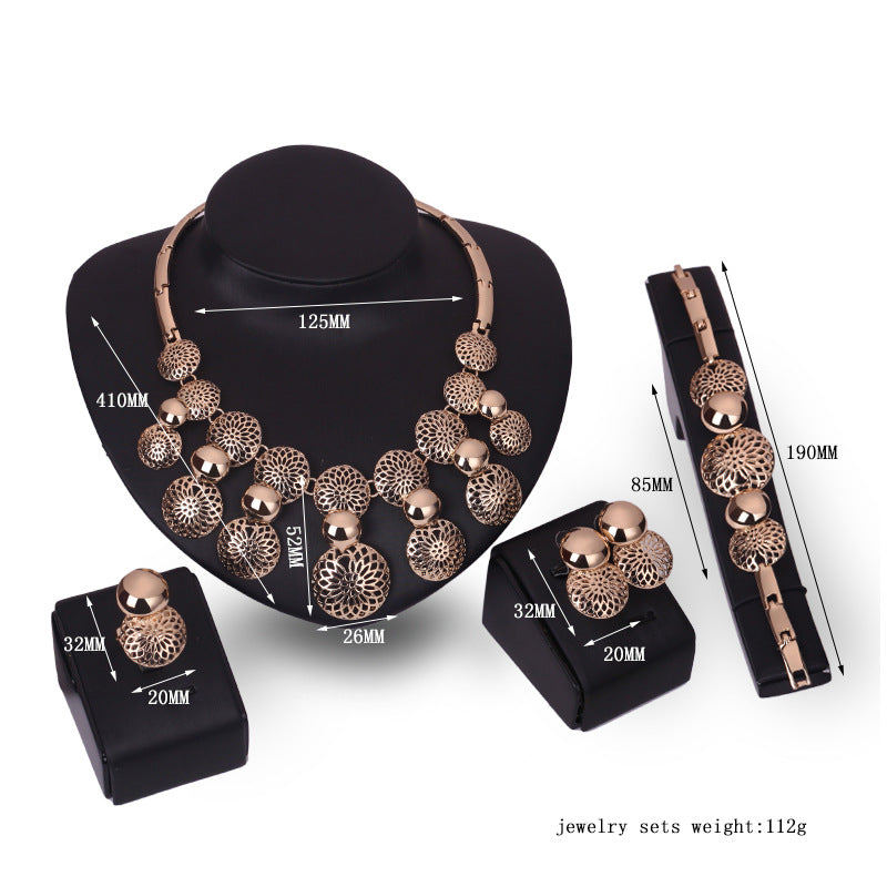 Korean  bride jewelry set,