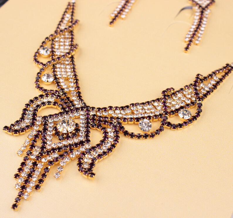 butterfly necklace, Earrings Set Bridal Jewelry