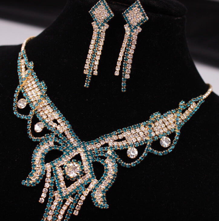butterfly necklace, Earrings Set Bridal Jewelry