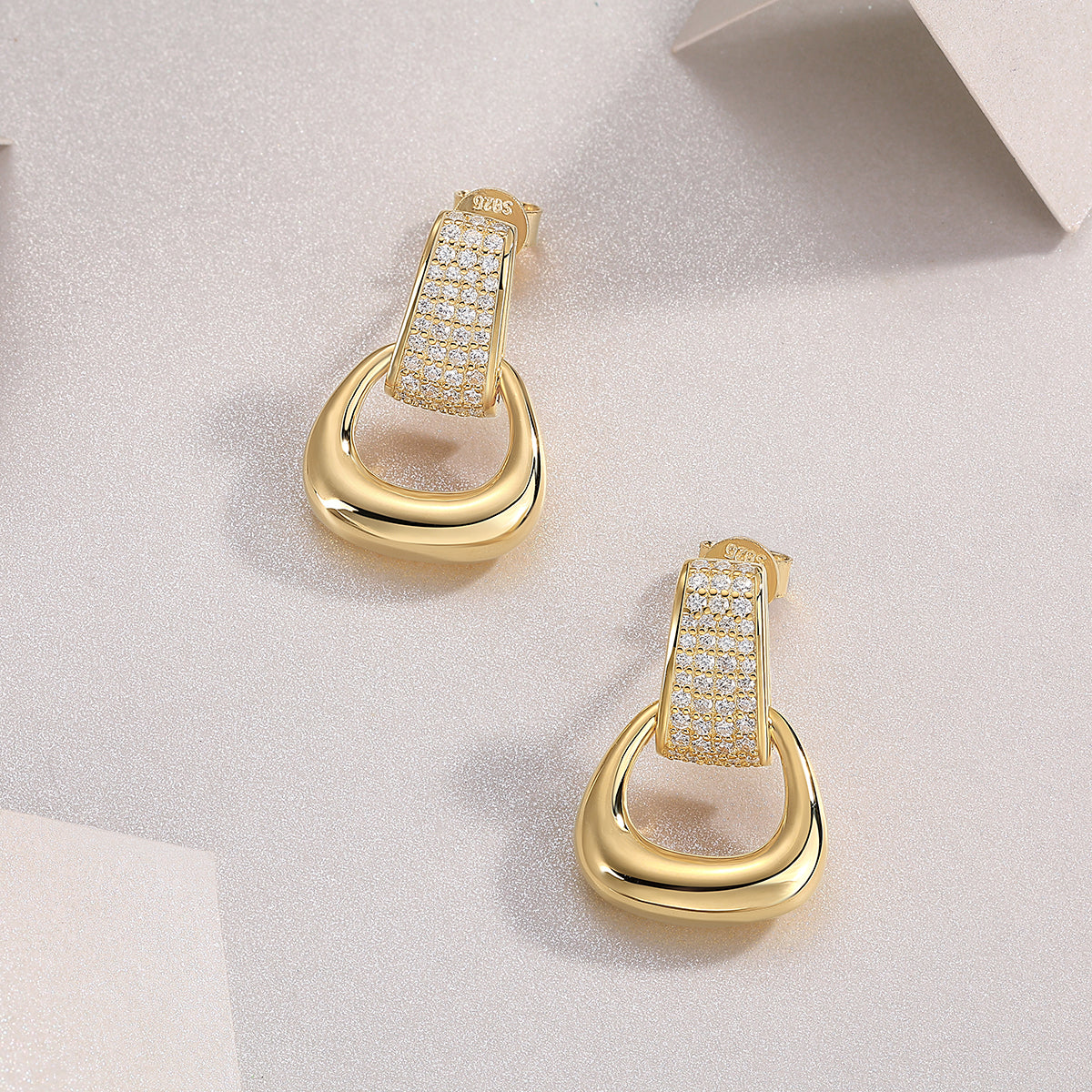 , Silver Stud Earrings S925 Silver