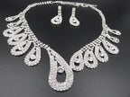 Diamond Suit Set Big Chain Necklace Set