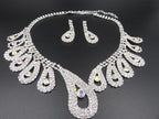 Diamond Suit Set Big Chain Necklace Set