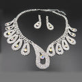 Diamond Suit Set Big Chain Necklace Set