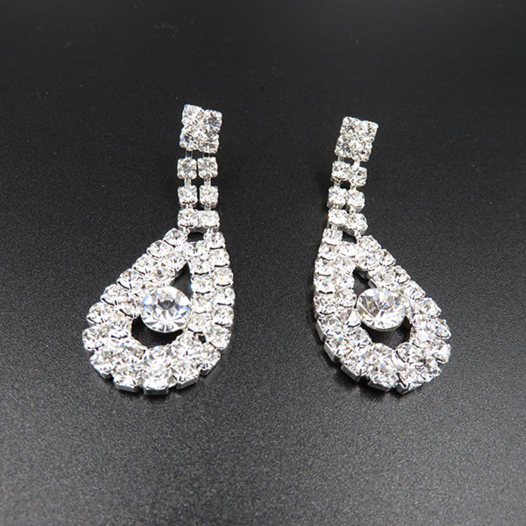 Diamond Suit Set Big Chain Necklace Set