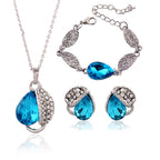 headdress three set cross-border bracelet and Earring Pendant