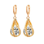 Silver Drop Necklace Earrings setwedding