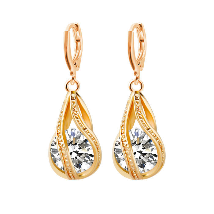 Silver Drop Necklace Earrings setwedding