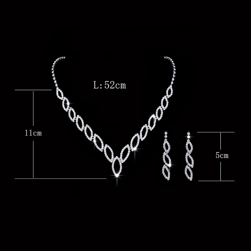 EARRINGS NECKLACE BRIDAL
