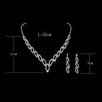 EARRINGS NECKLACE BRIDAL