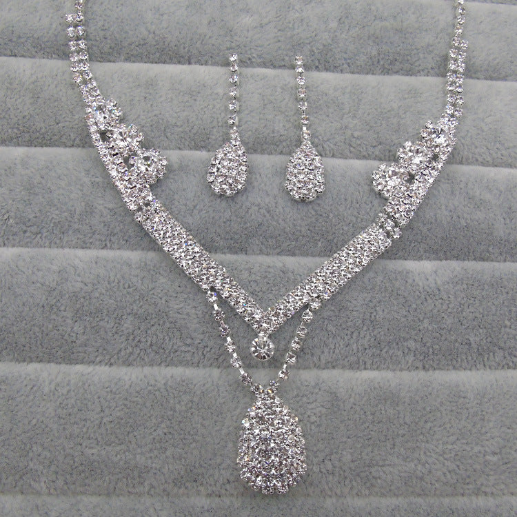 Bridal Necklace, earring set