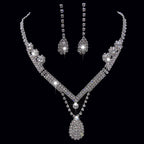 Bridal Necklace, earring set