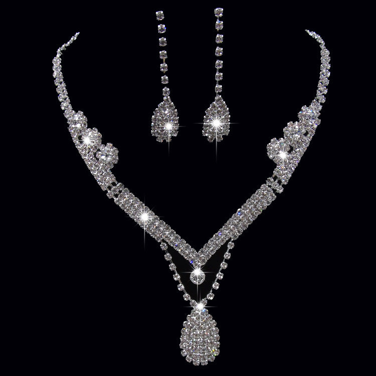 Bridal Necklace, earring set