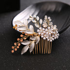New Handmade Hairband Gold Leaf Headdress Bridal