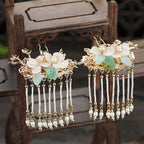 Headdress Bride Chinese Tassel Phoenix Crown Wedding