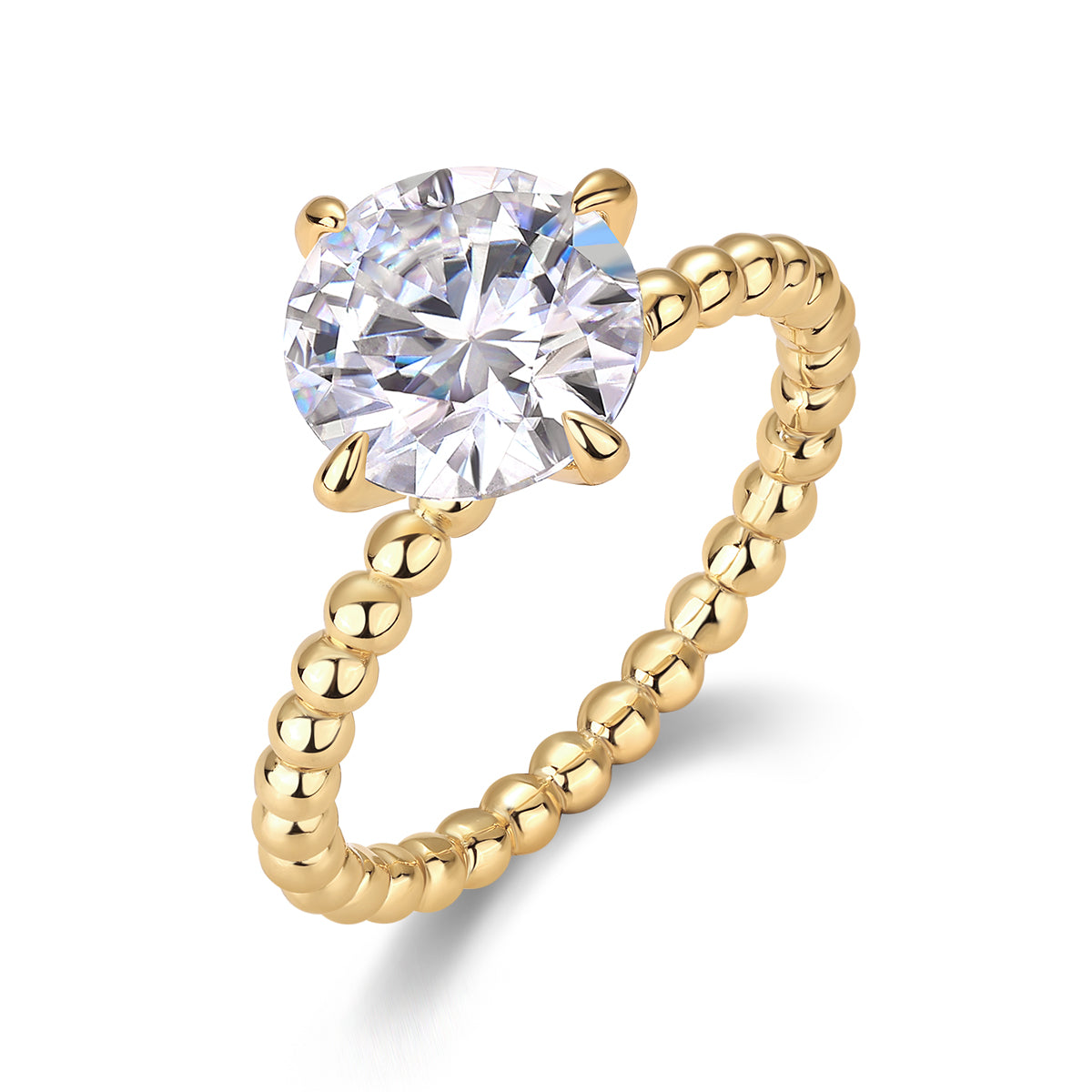 Wedding Ring Set With 3-carat S925 Silver