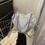 Korean-style Cute Niche Heart-shaped Shoulder Crossbody Bag