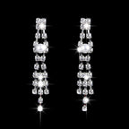 claw chain earrings, Pearl Rhinestone Necklace 465