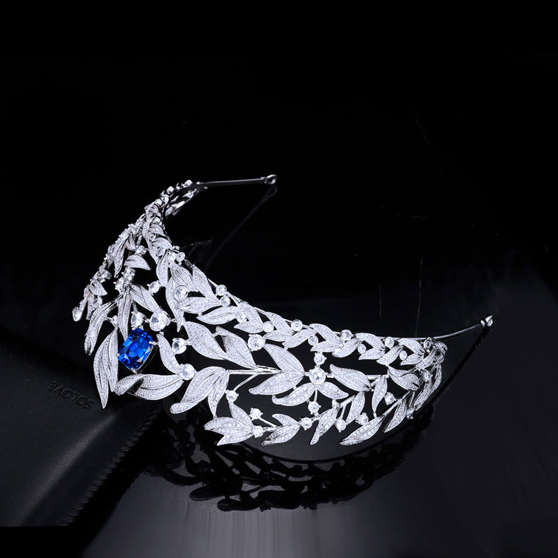 Sapphire Crown CopperCrown Wedding Headdress