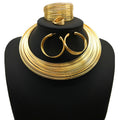 Nigeria bride Necklace Setfour sets