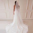 Pearl Bridal Veil Mid-length Fashion High-end Sense