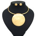 Nigeria bride necklace set cross bordery Bead Pendant