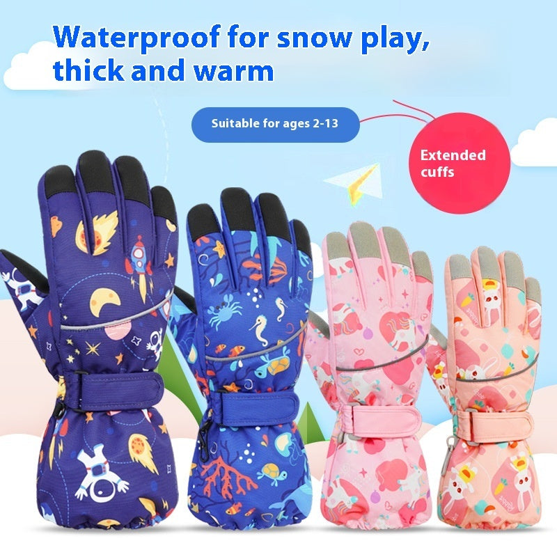 Warm Thickened Cotton Waterproof Boys And Girls