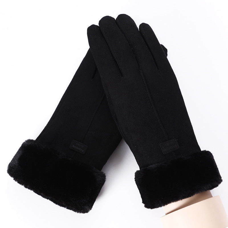 Touchscreen Compatible Thermal Gloves For Women