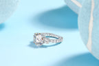 Three-diamond Shining - Set With Top-quality 5-carat Moissanite